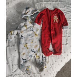 Baby Starters & Little Beginnings Sleepers (Set of 2) – 0-3M & 3M